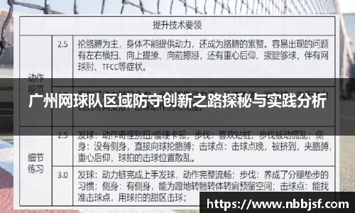 广州网球队区域防守创新之路探秘与实践分析
